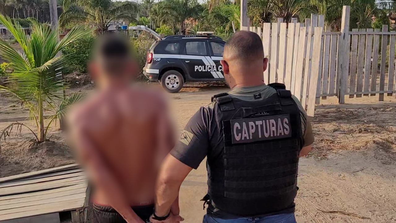 EM ITAUBAL DO PIRIRIM, POLÍCIA CIVIL PRENDE FORAGIDO COM MAIS DE 20 ANOS DE PENA A CUMPRIR PELA PRÁTICA DE CRIMES PATRIMONIAIS E TRÁFICO DE DROGAS